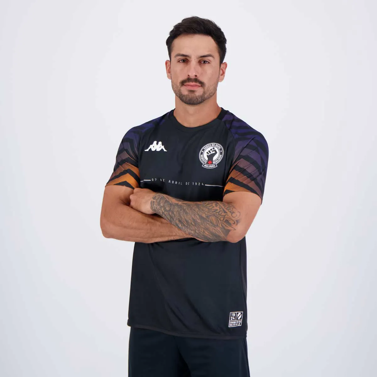 Camisa Vasco Aquecimento - 2024/25 Preta