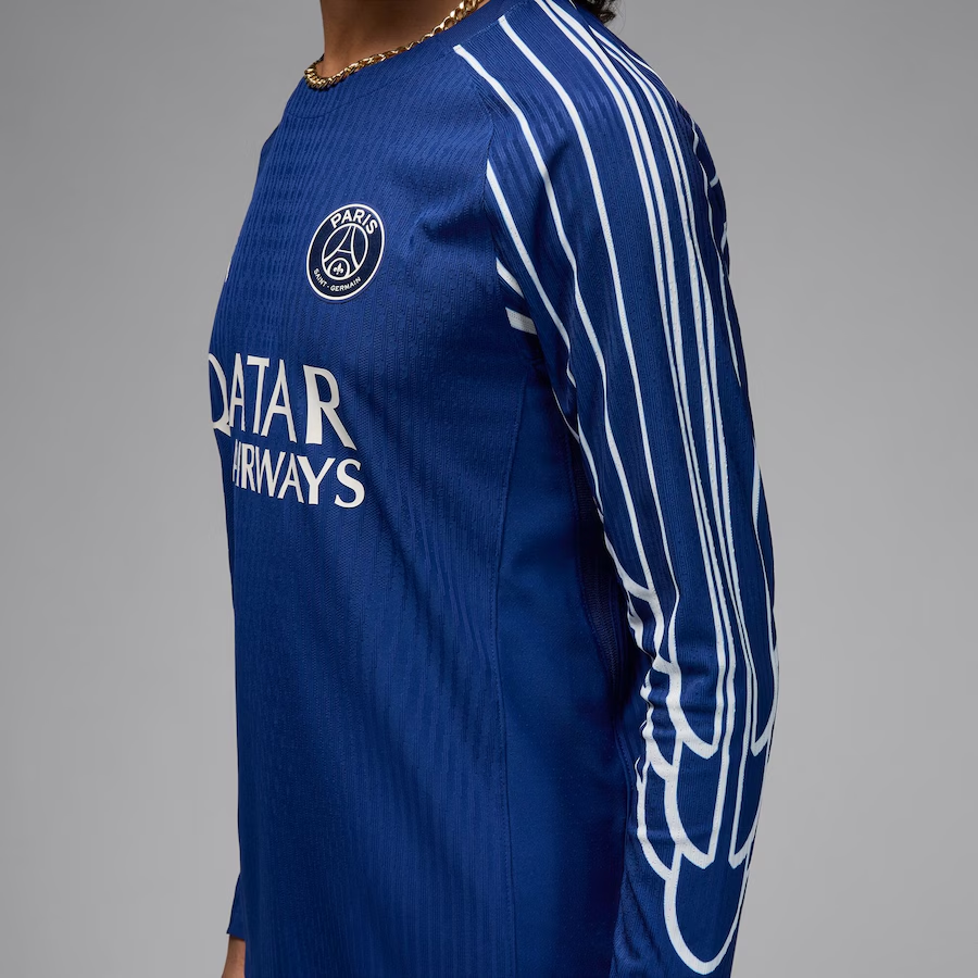 Camisa Jogador Manga Longa PSG IV - 2024/25 Azul