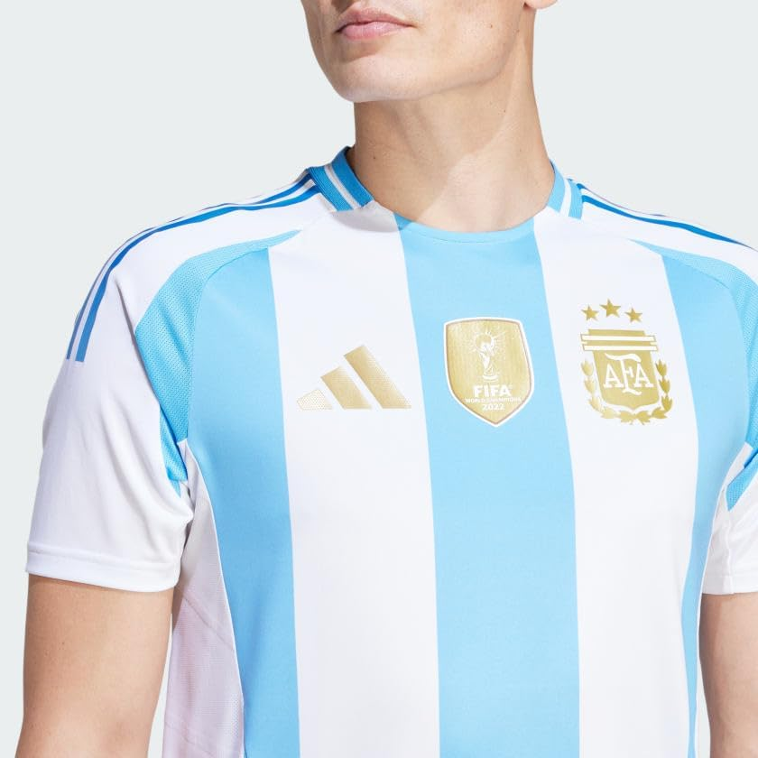 Camisa Jogador Argentina I - 2024/25 Azul e Branca
