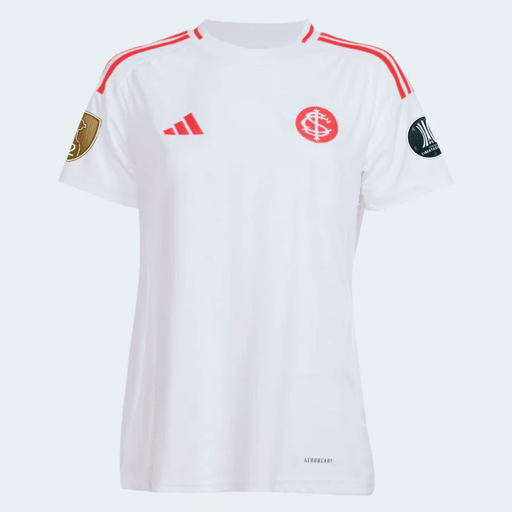 Camisa Feminina Internacional II - 2025/26 Branca