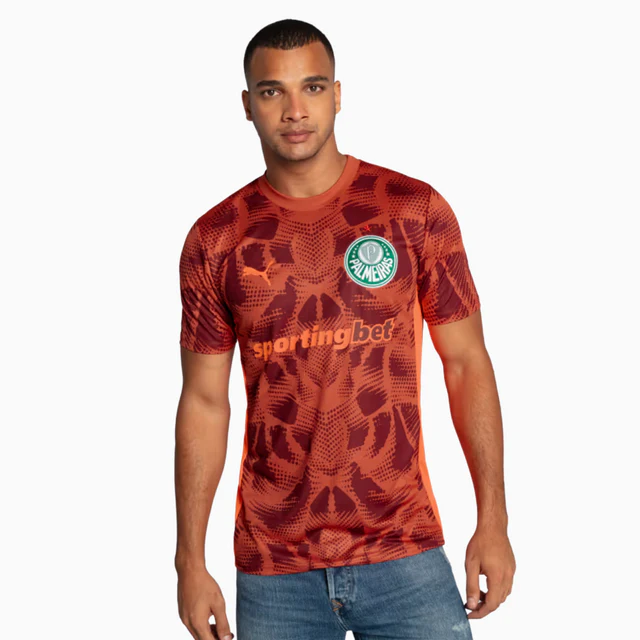 Camisa Palmeiras Goleiro II - 2025/26 Vermelha