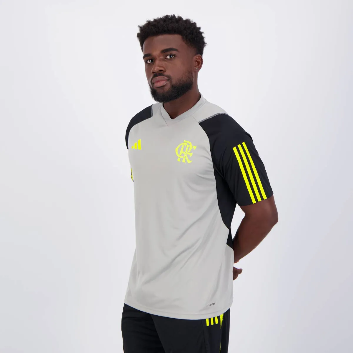 Camisa Treino Flamengo - 2024/25 Cinza