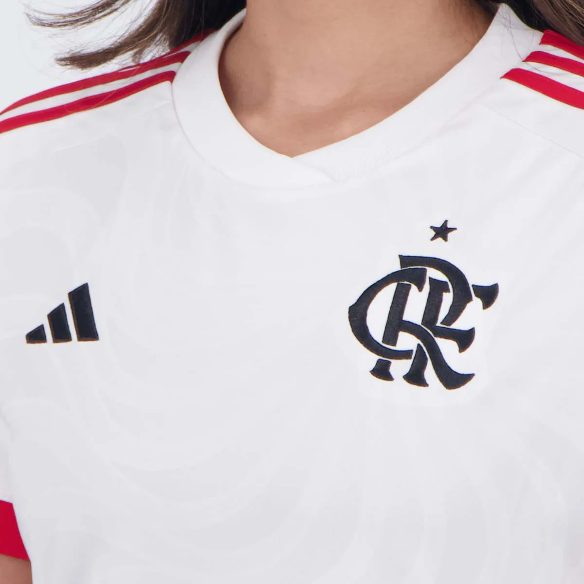 Camisa Feminina Flamengo II - 2024/25 Branca