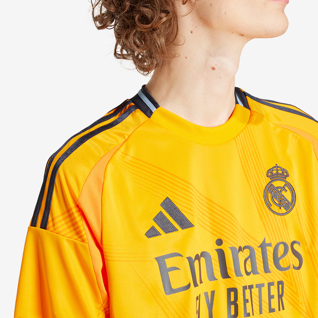 Camisa Real Madrid II - 2024/25 Laranja