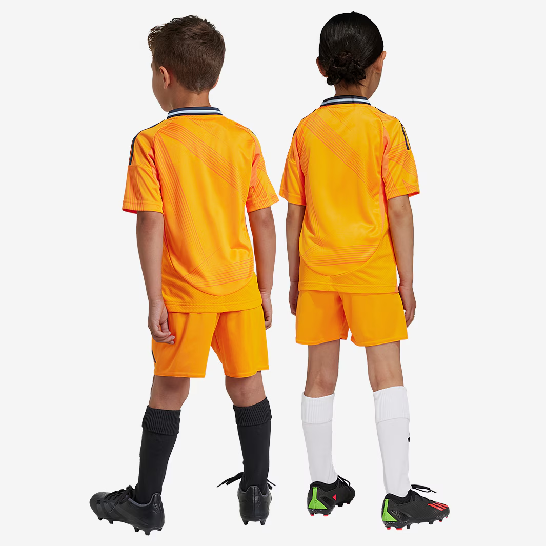 Kit Infantil Real Madrid II - 2024/25 Laranja