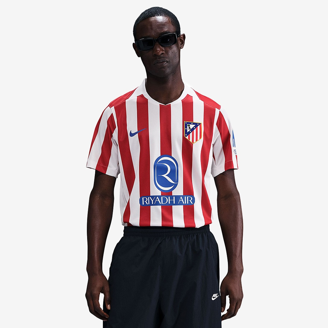 Camisa Atlético Madrid I - 2025/26 Branca e Vermelha