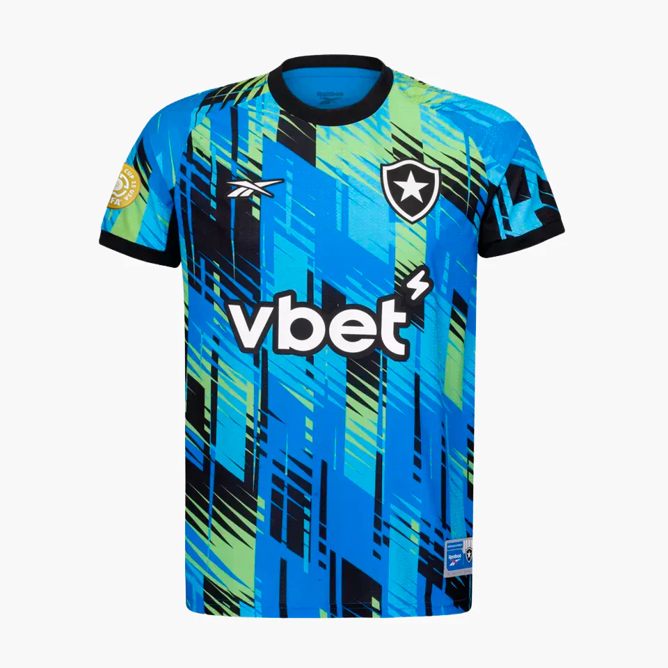 Camisa Botafogo Goleiro I - 2025/26 Azul