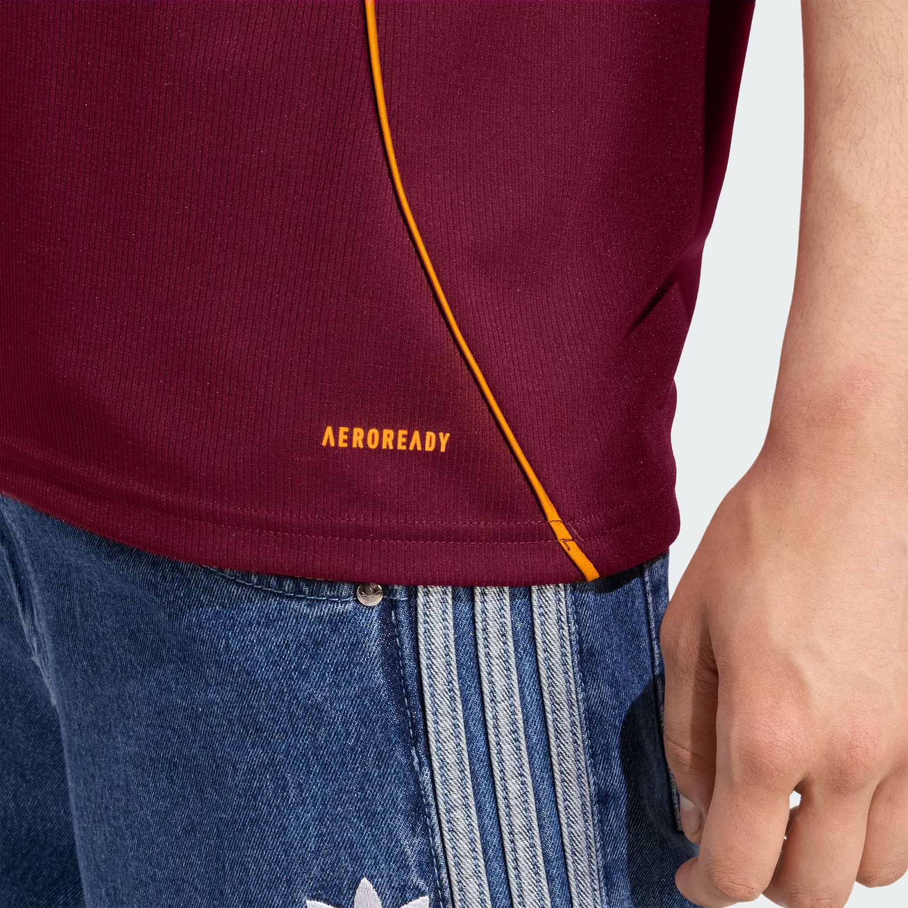 Camisa Roma I - 2025/26 Vermelha