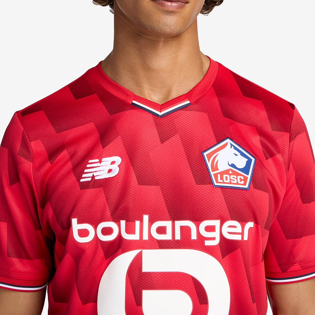 Camisa Lille I - 2025/26 Vermelha