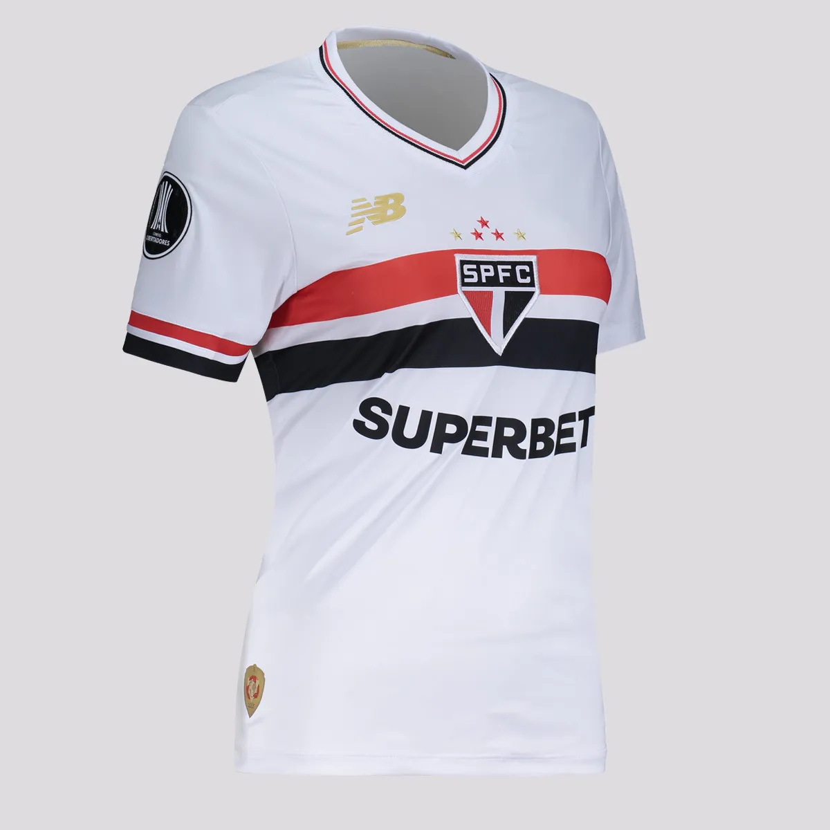 Camisa Feminina São Paulo I - 2025/26 Branca