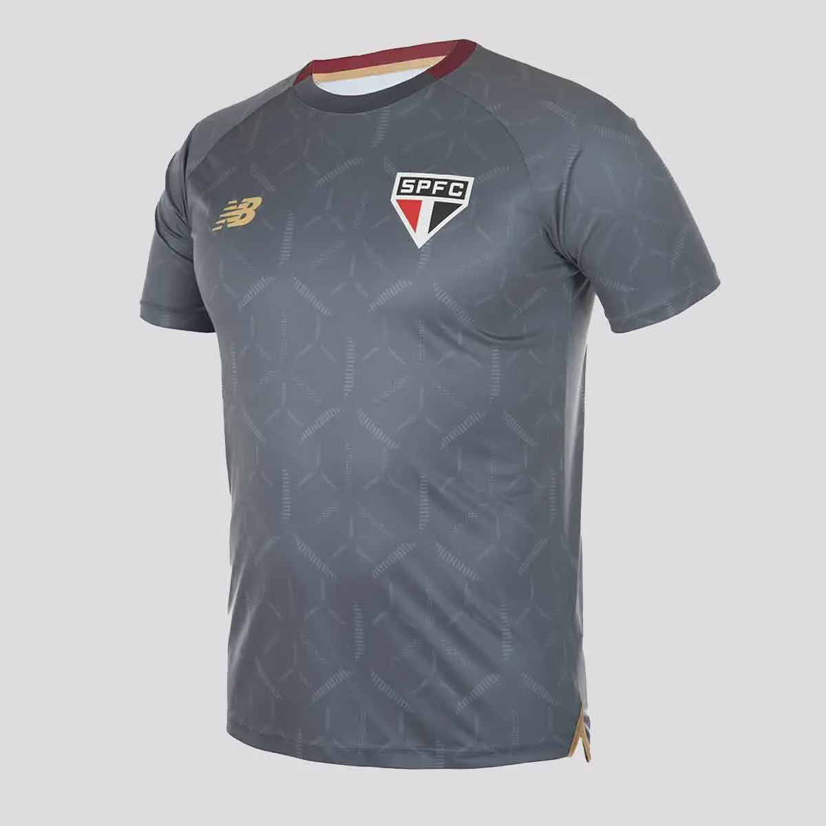 Camisa São Paulo Treino - 2025/26 Cinza