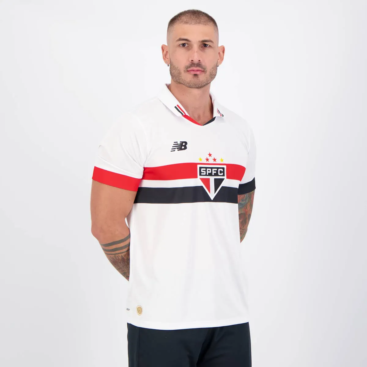 Camisa São Paulo I - 2024/25 Ferreira N° 47