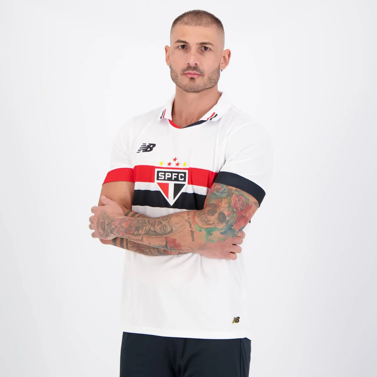 Camisa São Paulo I - 2024/25 Ferreira N° 47