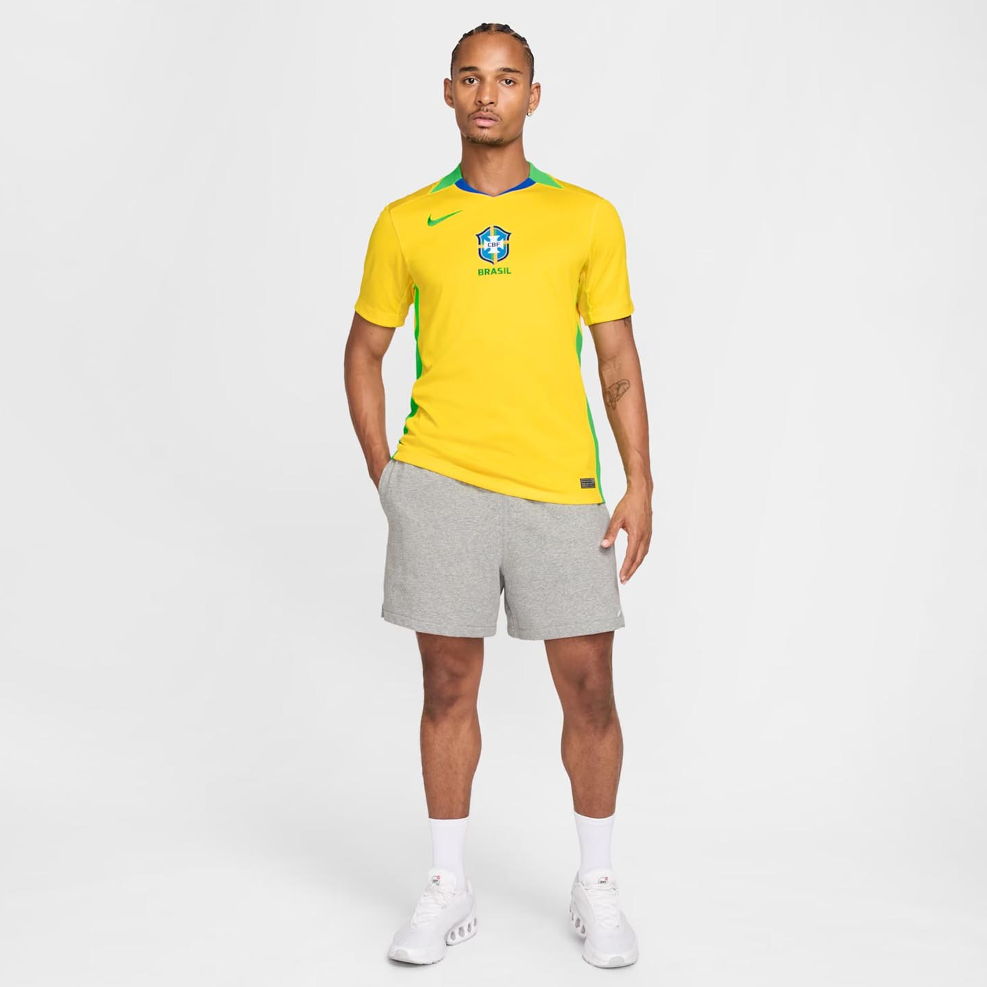 Camisa Brasil I - 2025/26 Amarela