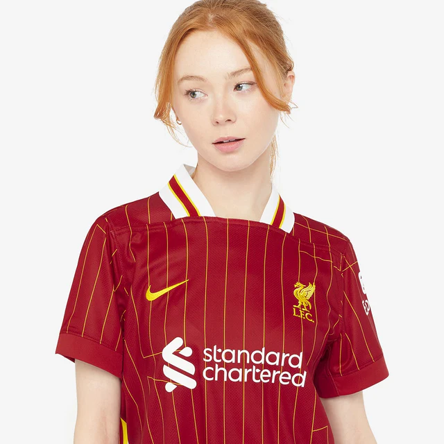 Camisa Feminina Liverpool I - 2024/25 Vermelha