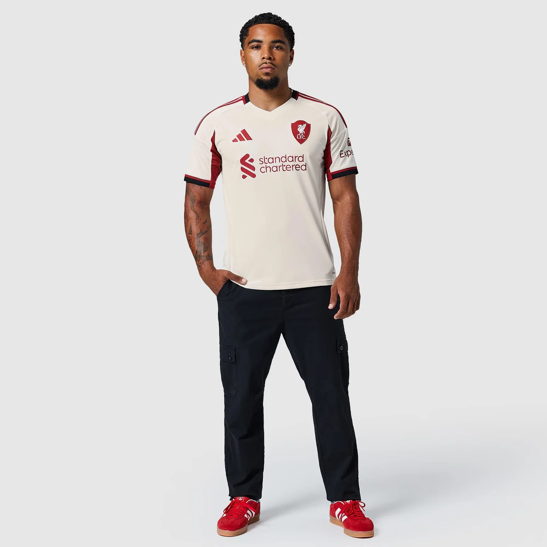 Camisa Liverpool II - 2025/26 Creme