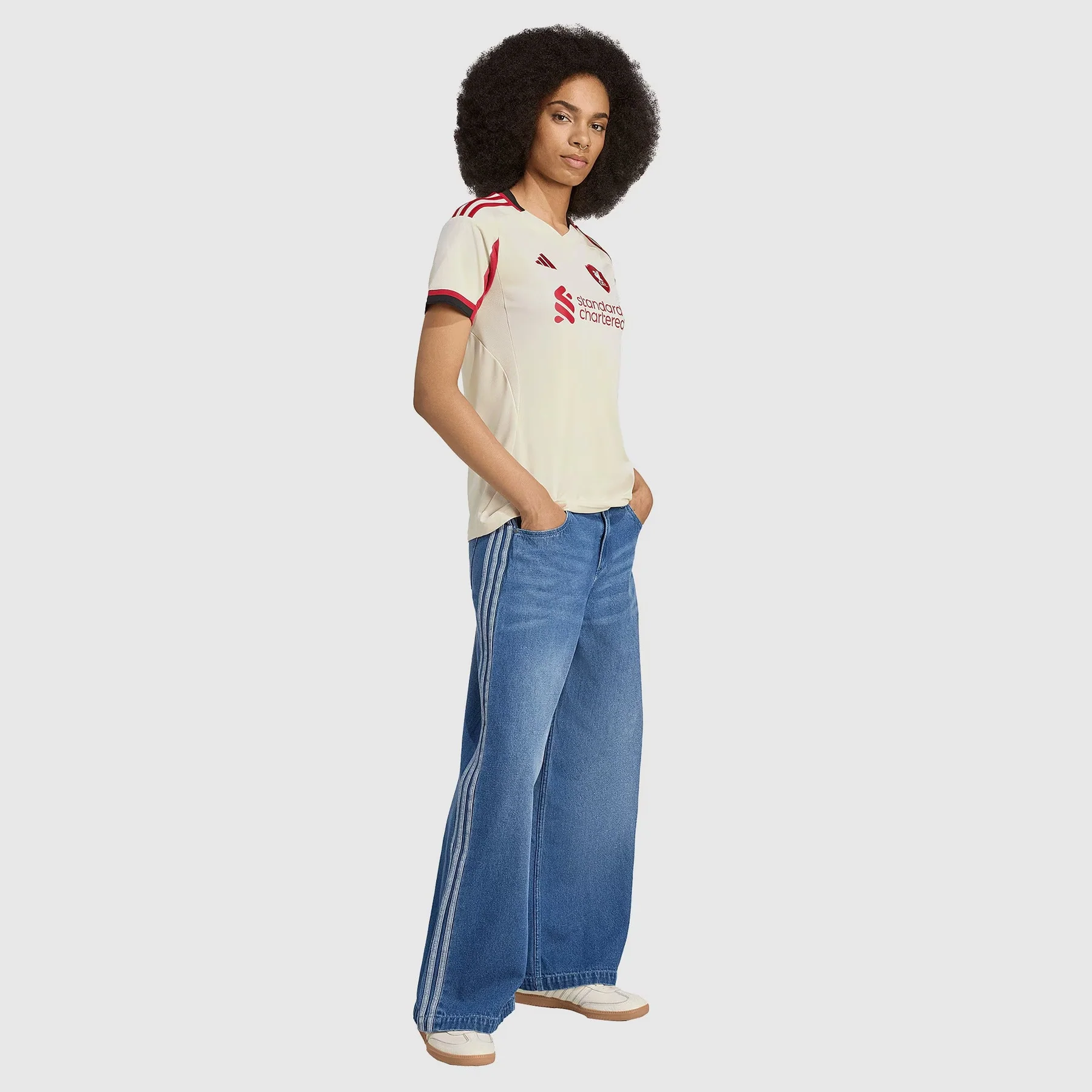 Camisa Feminina Liverpool II - 2025/26 Creme