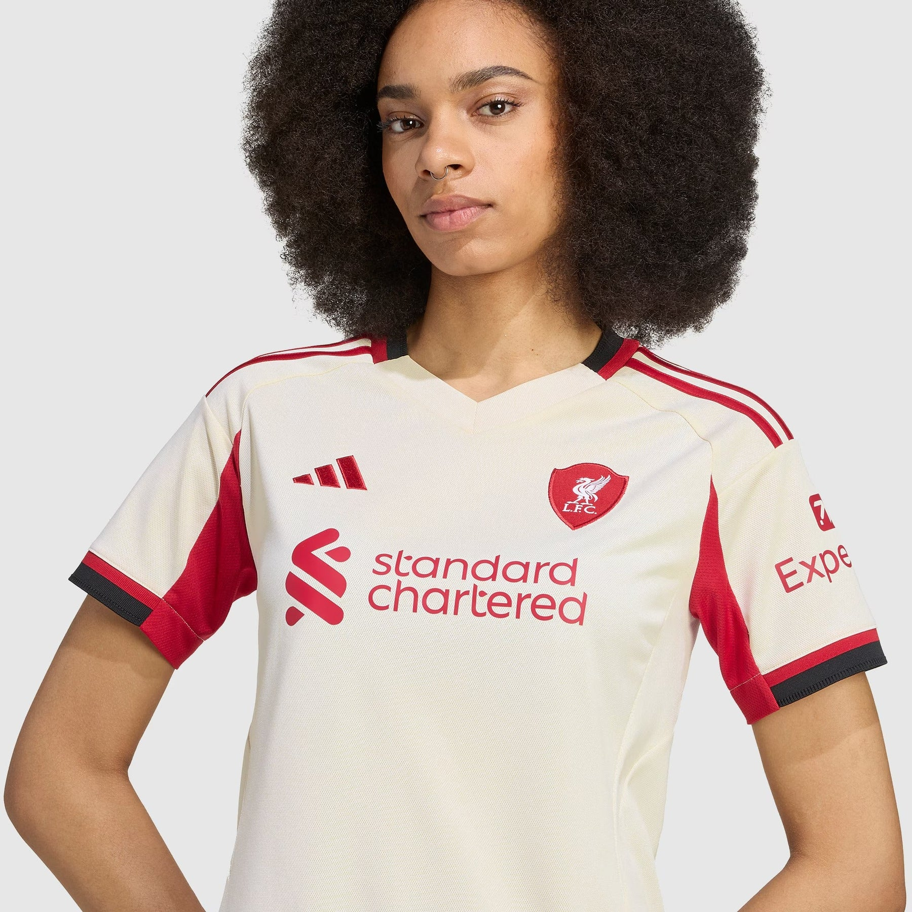 Camisa Feminina Liverpool II - 2025/26 Creme