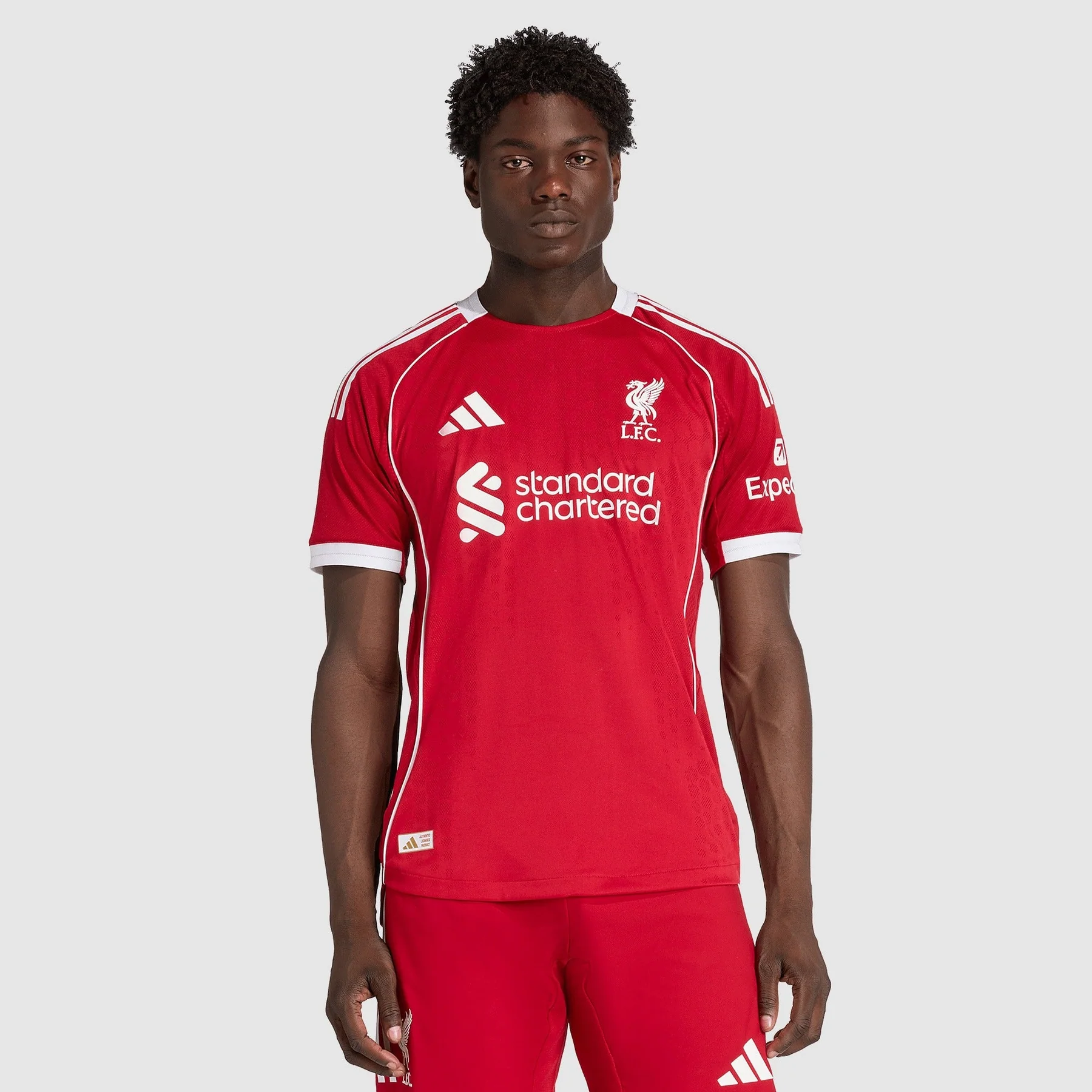 Camisa Versão Jogador Liverpool I - 2025/26 Vermelha
