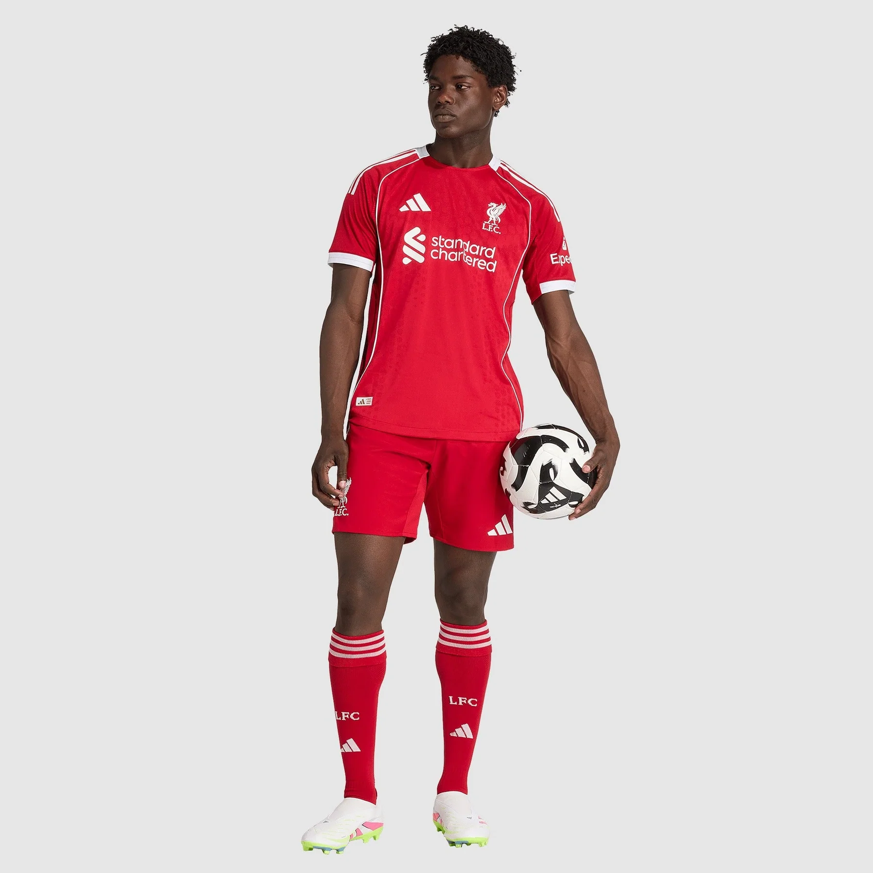 Camisa Versão Jogador Liverpool I - 2025/26 Vermelha