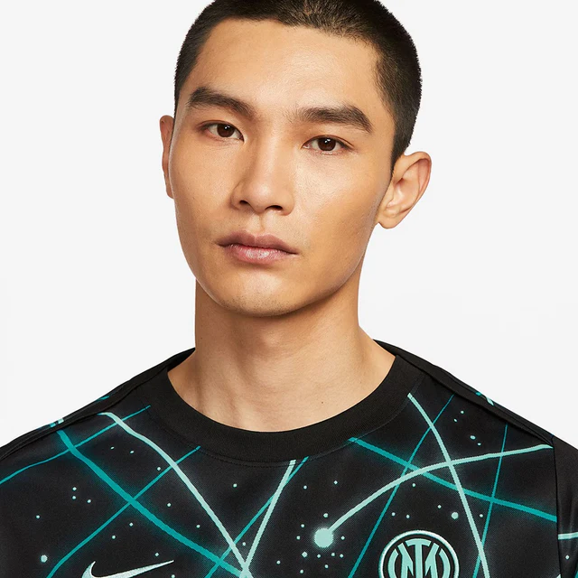Camisa Inter de Milão Pré Jogo - 2025/26 Preta