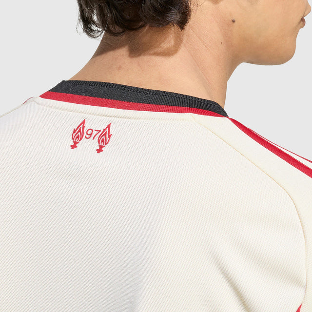 Camisa Manga Longa Liverpool II - 2025/26 Creme