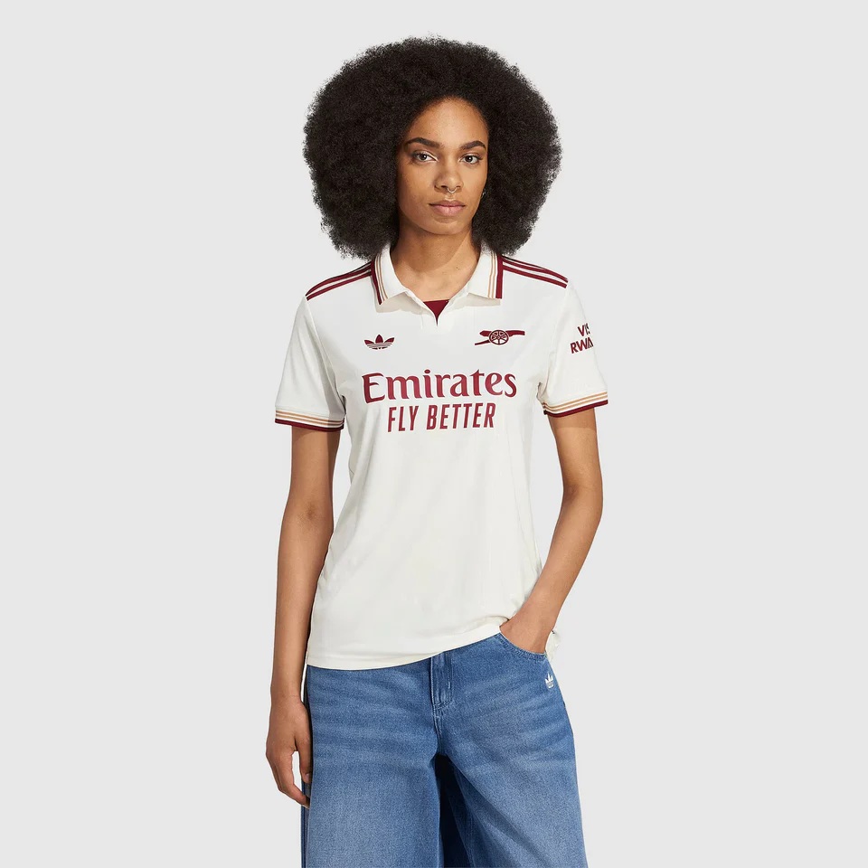 Camisa Feminina Arsenal III - 2025/26 Creme