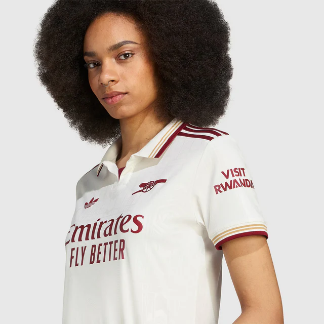 Camisa Feminina Arsenal III - 2025/26 Creme