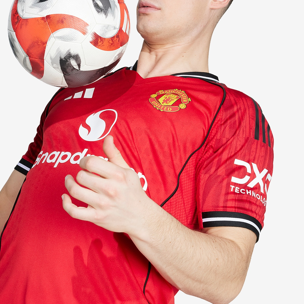 Camisa Versão Jogador Manchester United I - 2025/26 Vermelha
