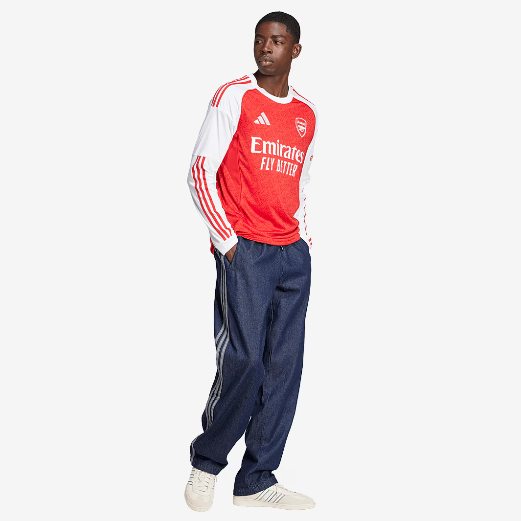 Camisa Manga Longa Arsenal I - 2025/26 Vermelha