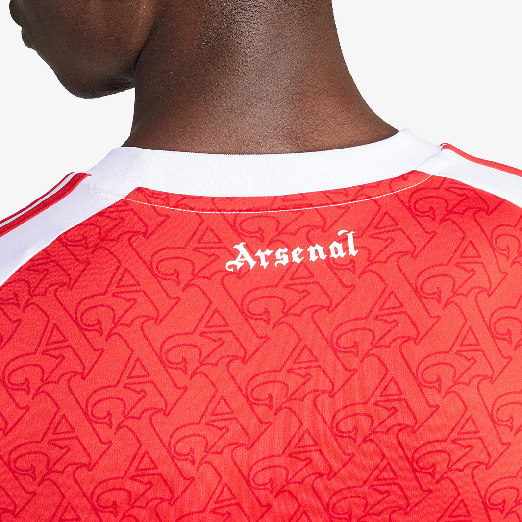 Camisa Manga Longa Arsenal I - 2025/26 Vermelha