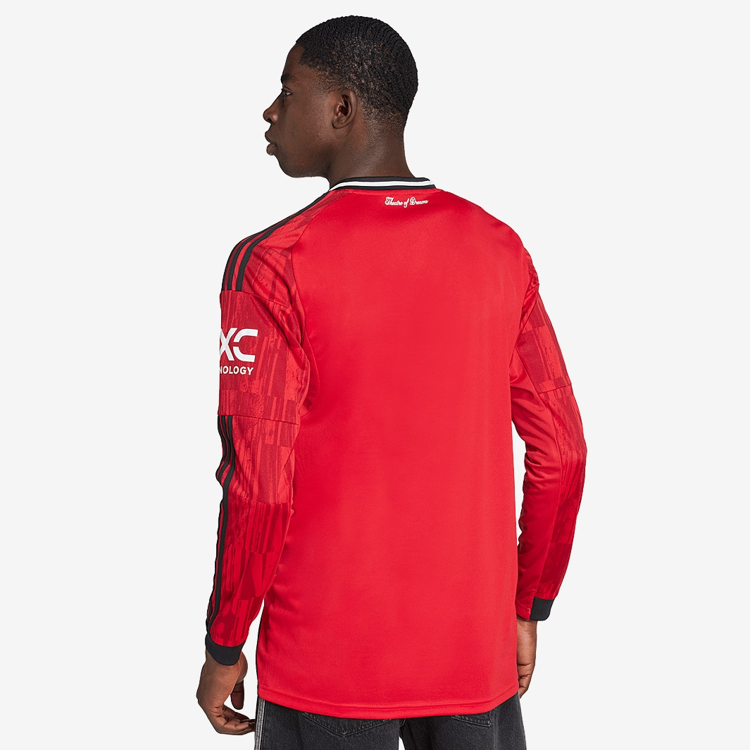 Camisa Manga Longa Manchester United I - 2025/26 Vermelha