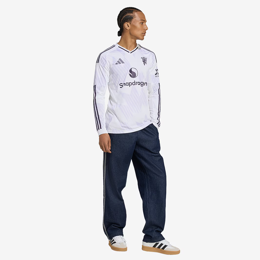 Camisa Manga Longa Manchester United II - 2025/26 Roxa