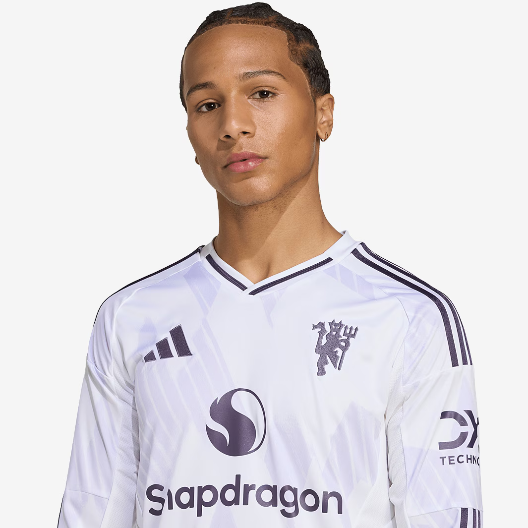 Camisa Manga Longa Manchester United II - 2025/26 Roxa