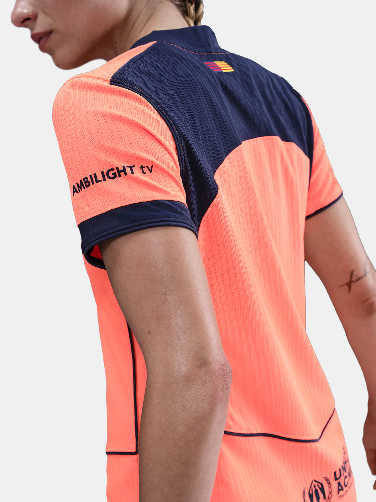 Camisa Feminina Barcelona III - 2025/26 Laranja