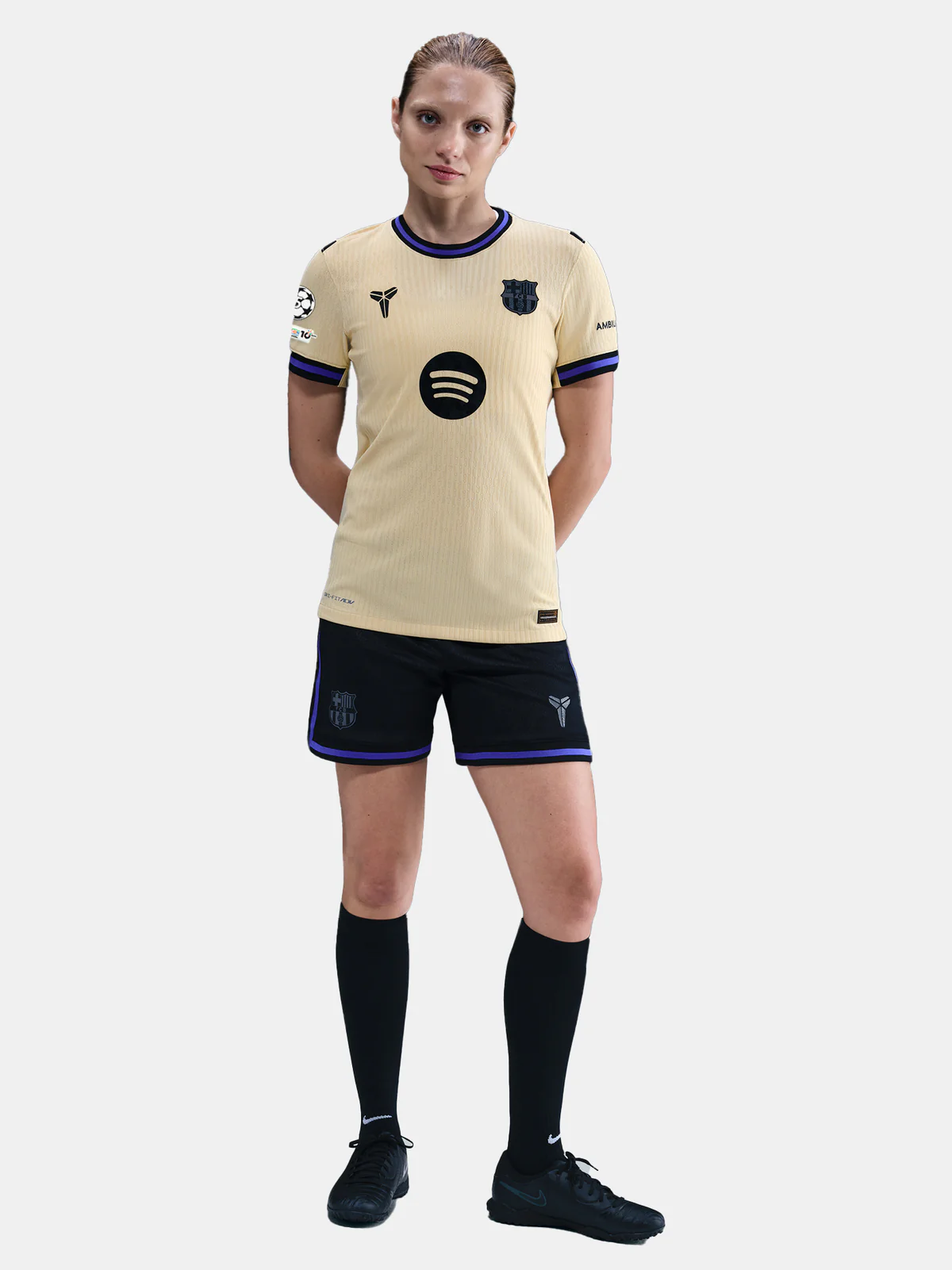 Camisa Feminina Barcelona III - 2025/26 Dourada