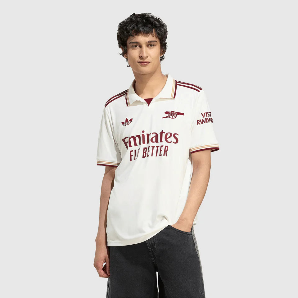 Camisa Arsenal III - 2025/26 Creme
