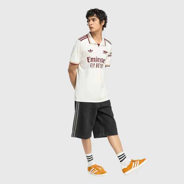 Camisa Arsenal III - 2025/26 Creme