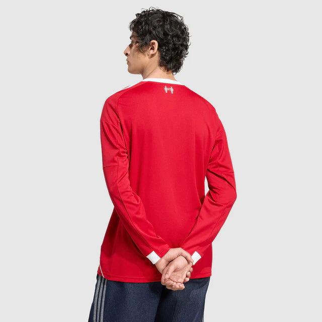 Camisa Manga Longa Liverpool I - 2025/26 Vermelha