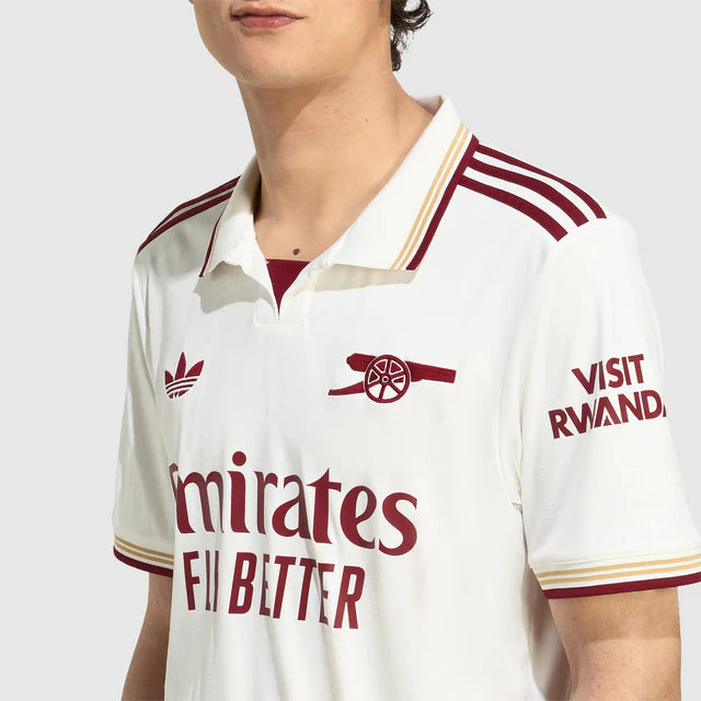 Camisa Arsenal III - 2025/26 Creme