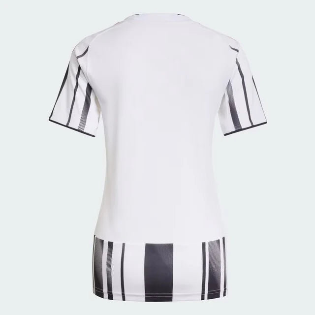 Camisa Feminina Juventus I - 2025/26 Preta e Branca