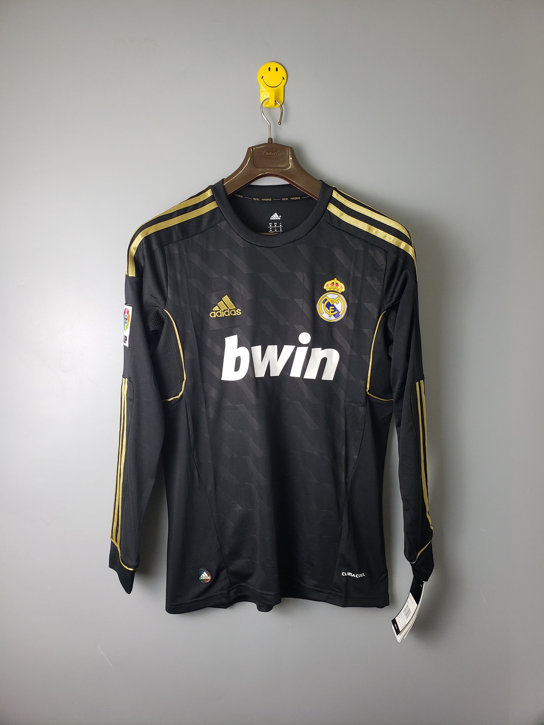 Camisa Real Madrid II Manga Longa - 2012 Retrô