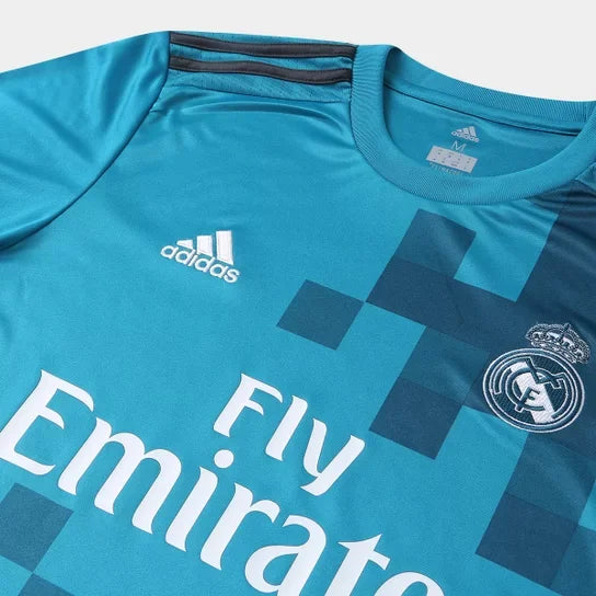 Camisa Real Madrid III - 2017 Azul