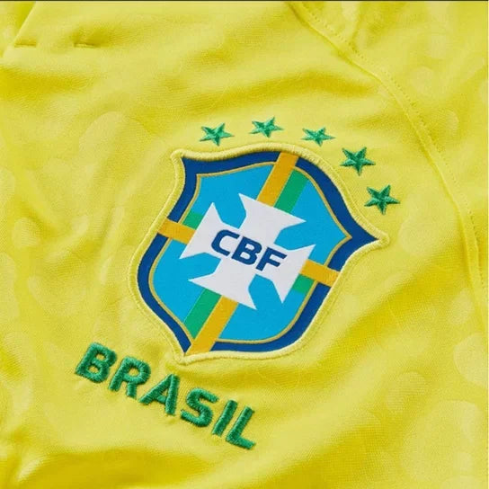 Camisa Brasil I - 2022 Amarela