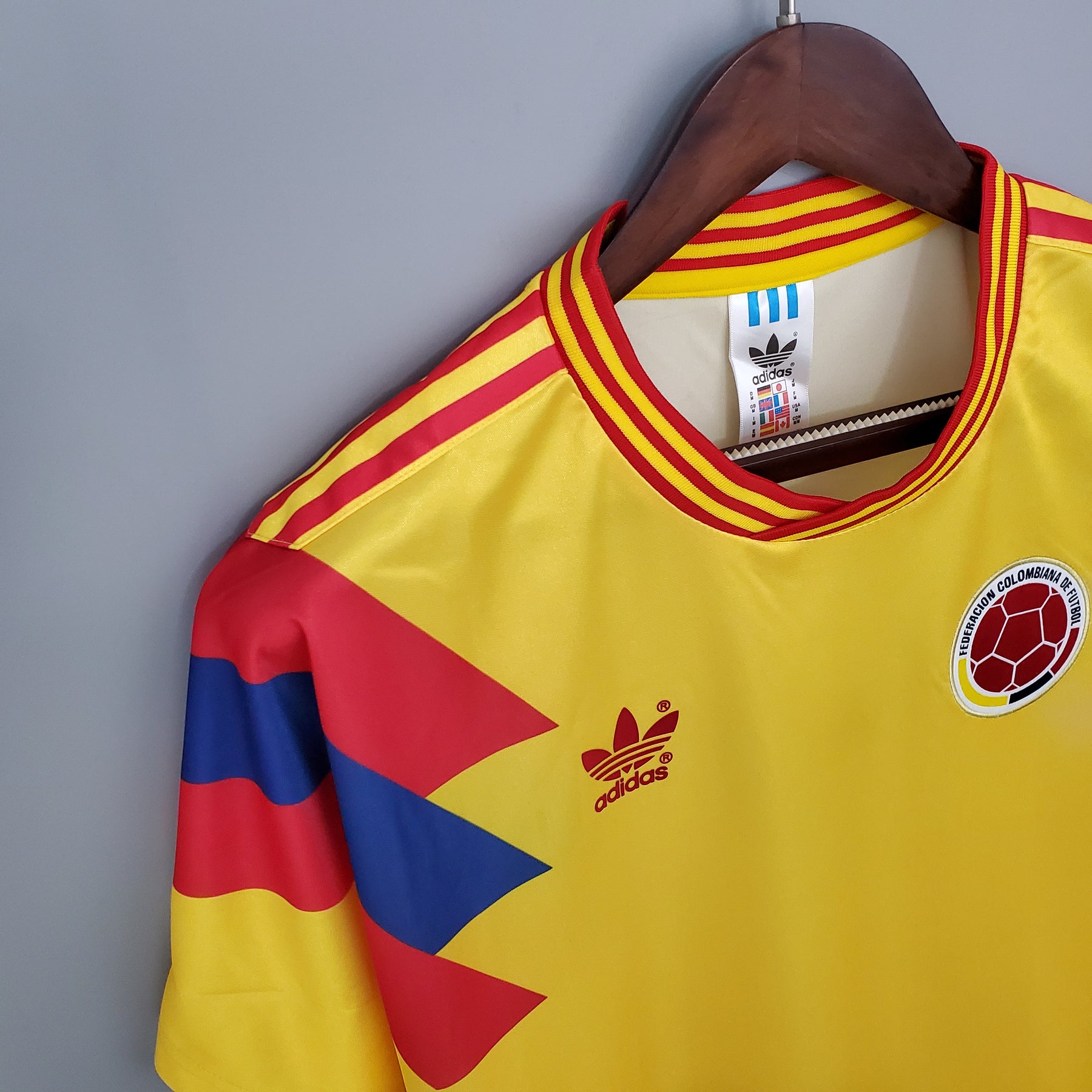 Camisa Colômbia I - 1990 Retrô