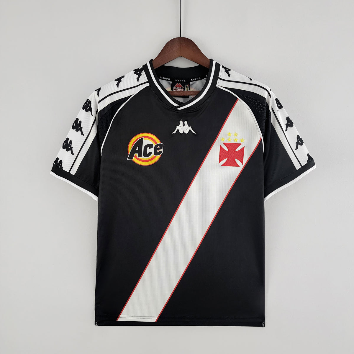 Camisa Vasco I - 2000 Retrô Preta