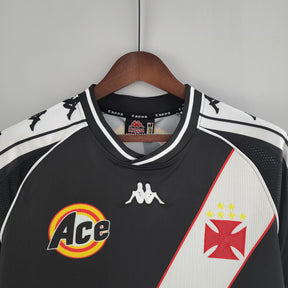 Camisa Vasco I - 2000 Retrô Preta