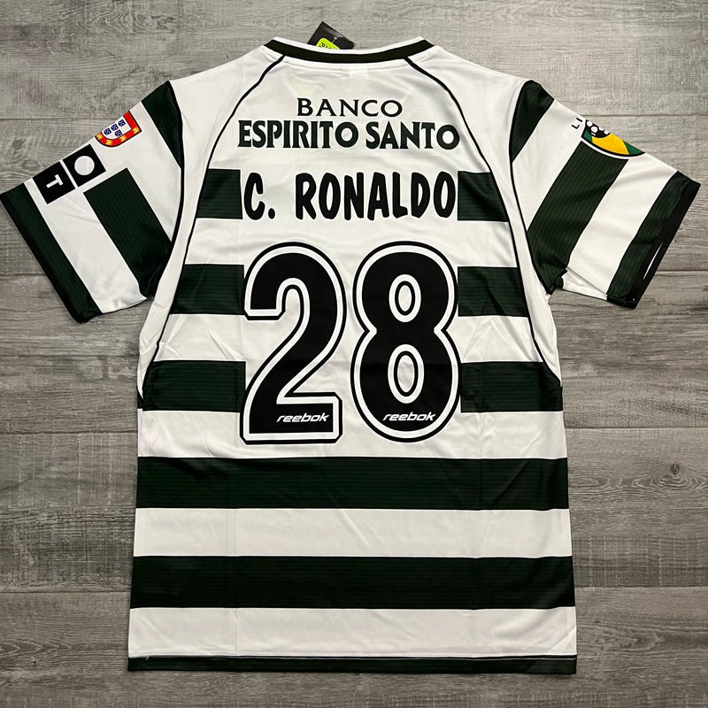 Camisa Sporting I - 2002/03 Retrô