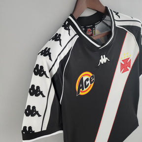 Camisa Vasco I - 2000 Retrô Preta
