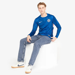 Camisa Manga Longa Chelsea I - 2025/26 Azul